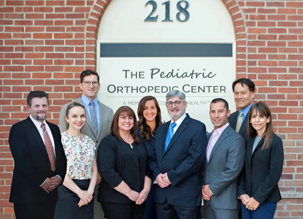 The team at the Pediatric Orthopedic Center